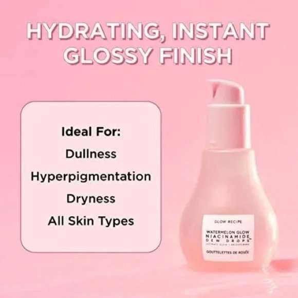Full Size Glow Recipe Watermelon Glow Niacinamide Dew Drops Serum - Picture 2 of 6